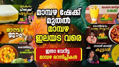 Mango Recipes : മാമ്പഴക്കാലമല്ലേ, ഇതാ രുചികരമായ 28 മാമ്പഴ റെസിപ്പികൾ