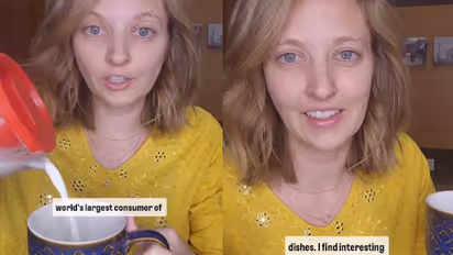 തന്റെ രാജ്യത്തിലേതല്ല, ഇന്ത്യയിലെ പാലും ചായയുമാണ് നല്ലത്, വീഡിയോയുമായി അമേരിക്കക്കാരി