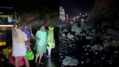 ദേശീയപാതയിൽ കണ്ണൂര്‍ കുപ്പത്ത് വീണ്ടും മണ്ണിടിച്ചിൽ; വാഹനങ്ങള്‍ വഴിതിരിച്ചുവിടും, പ്രതിഷേധിച്ച് യൂത്ത് ലീഗ്