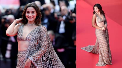 Alia Bhatt in first Gucci Saree