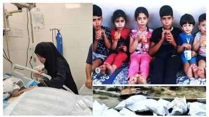 പത്തിൽ 9 കുഞ്ഞുങ്ങളും കൊല്ലപ്പെട്ടു, ഗാസയിൽ ഡോക്ടറായ അമ്മയുടെ മുന്നിലെത്തിയത് സ്വന്തം കുട്ടികളുടെ മൃതദേഹം