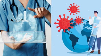 People suffering from lung problems