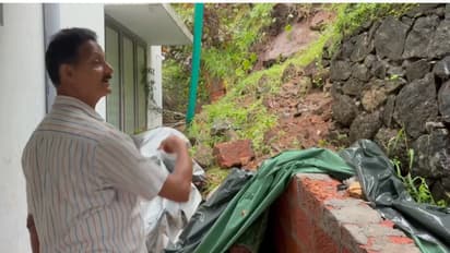 ഗൃഹപ്രവേശം നടക്കേണ്ടിയിരുന്ന വീടിന്റെ സംരക്ഷണഭിത്തി തകര്ന്നുവീണ് ഒന്നരമാസം പ്രായമായ കുഞ്ഞിന് പരിക്ക്