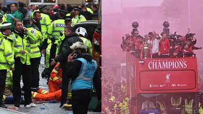 പ്രീമിയർ ലീഗിലെ 20ാം കിരീടം, വിജയാഘോഷം നടത്തിയ ആരാധകർക്കിടയിലേക്ക് കാർ പാഞ്ഞുകയറി, വൻ അപകടം 