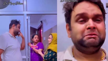 ഭാര്യയുടെ വേദനയെ കുറിച്ചാലോചിക്കാൻ വയ്യ, ലേബർ റൂമിൽ പൊട്ടിക്കരഞ്ഞ് യുവാവ്, വീഡിയോ