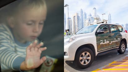 പുറത്ത് കനത്ത ചൂട്, കാറിൽ കുടുങ്ങി രണ്ട് വയസ്സുകാരൻ, ശ്വാസതടസ്സം നേരിട്ട കുഞ്ഞിന് രക്ഷകരായി ദുബൈ പോലീസ്