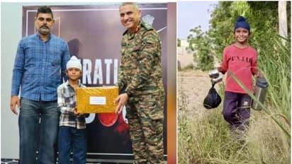 ഓപ്പറേഷൻ സിന്ദൂറിലെ ഏറ്റവും പ്രായം കുറഞ്ഞ പോരാളി; പത്ത് വയസുകാരനെ ആദരിച്ച് സൈന്യം