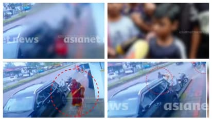 'അവരെന്നെ ഇങ്ങനെ പിടിച്ച് പൊക്കി ചാക്കിലിടാൻ നോക്കി'; കുട്ടികളെ തട്ടിക്കൊണ്ടുപോകാൻ ശ്രമമെന്ന് പരാതി; സിസിടിവി