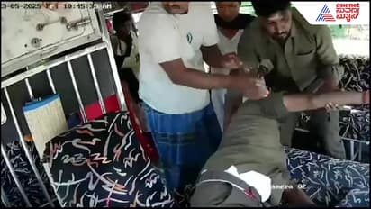 VIDEO : धावत्या बसमध्ये चालकाला हार्टअटॅक, कंडक्टरने वाचवले 35 प्रवाशांचे प्राण