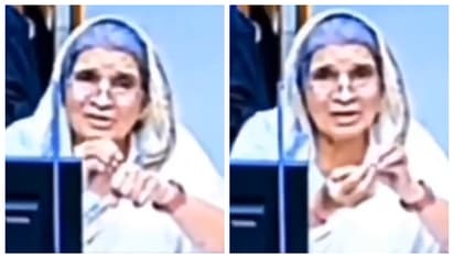 ഭർത്താവിന്റെ കൊലപാതകത്തെ കുറിച്ച് ചോദ്യം, ജഡ്ജിക്ക് കെമിസ്ട്രി ക്ലാസെടുത്ത് ഭാര്യ; കോടതി വീഡിയോ വൈറൽ