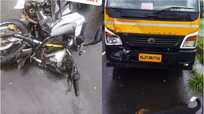 പാലക്കാട് ലോറിയും ബൈക്കും കൂട്ടിയിടിച്ച് അപകടം; യുവാവിന് ദാരുണാന്ത്യം