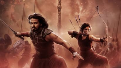 നിഖിൽ- ഭരത് കൃഷ്‍ണമാചാരി പാൻ ഇന്ത്യൻ ചിത്രം 'സ്വയംഭൂ' പുത്തൻ പോസ്റ്റർ പുറത്ത്