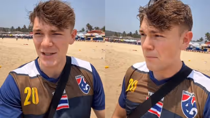 അയ്യോ ഇന്ത്യയിലെ ബീച്ചിൽ എന്താ ഇങ്ങനെ, ആരും ഷർട്ടൂരില്ലേ? അമ്പരപ്പ് പങ്കുവച്ച് വിദേശി യുവാവ്