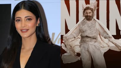 വിൺവിളി നായകാ..; അച്ഛന്റെ സിനിമയ്ക്ക് മകളുടെ പാട്ട്, ത​ഗ് ലൈഫിലെ ശ്രുതി ഹസൻ പാടി ​ഗാനമെത്തി