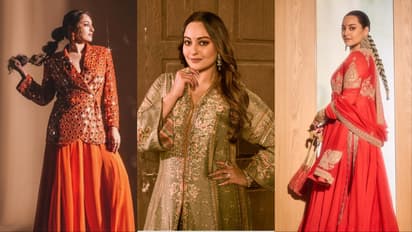 Sonakshi Sinha hairstyle for wedding