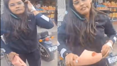 നടുറോഡിൽ ഓട്ടോഡ്രൈവറെ ചെരിപ്പൂരി തല്ലി യുവതി, ഗർഭിണിയായതുകൊണ്ടെന്ന് പിന്നാലെ മാപ്പപേക്ഷ