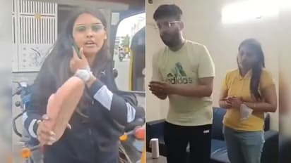Bengaluru woman auto driver fight