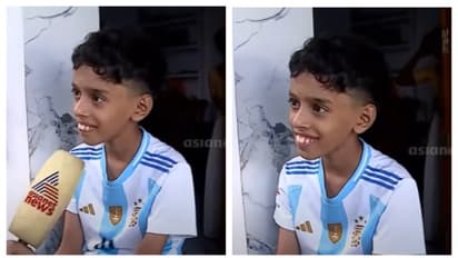 അമ്മ പഠിച്ച സ്കൂളിൽ 5ാം ക്ലാസിലേക്ക്, മധുരം നൽകി എതിരേറ്റ് കുട്ടി റോബോട്ട്, അതിജീവനത്തിന്റെ ആൾരൂപമായി അവ്യക്ത്