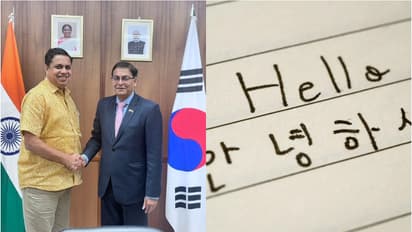 '8,000 ഇന്ത്യക്കാർ ജോലി ചെയ്യുന്നു, 250 പേർ മലയാളികൾ'; കൊറിയൻ ഭാഷ പഠിച്ചാൽ ധാരാളം അവസരമെന്ന് സ്പീക്കർ ഷംസീര്