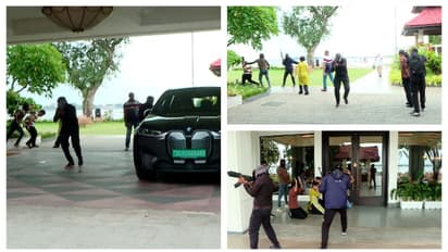 കൊച്ചിയിലെ ഹോട്ടലിലേക്ക് കാറിൽ പാഞ്ഞെത്തി 4 അംഗസംഘം; മുറ്റത്തുണ്ടായിരുന്നവരെ ബന്ദികളാക്കി, പിന്നീടുണ്ടായത്..