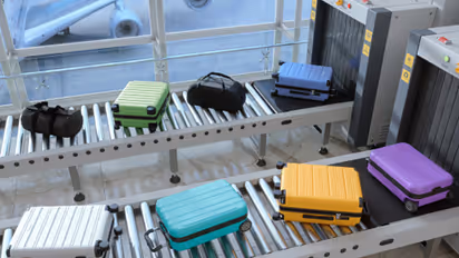 അമ്മയുടെ കണ്ണൊന്ന് തെറ്റി, 2 വയസുകാരൻ വിമാനത്താവളത്തിലെ കൺവേയർ ബെൽറ്റിൽ കുടുങ്ങി, ബാഗേജ് റൂമിൽ നിന്ന് രക്ഷ 