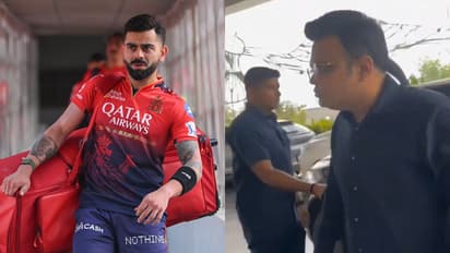 ഐപിഎല് കിരീടപ്പോരാട്ടത്തിന് മണിക്കൂറുകള് മാത്രം, ആര്സിബി ഹോട്ടലിലെത്തി ജയ് ഷാ; ചര്ച്ചയാക്കി ആരാധകര്