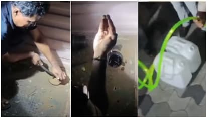 ഒറ്റനോട്ടത്തിൽ ആർക്കും തിരിച്ചറിയാനാവില്ല, മിനി ലോറിക്കുള്ളിൽ വലിയ രഹസ്യ അറ; കടത്തിയത് 1155 ലിറ്റർ സ്പിരിറ്റ്