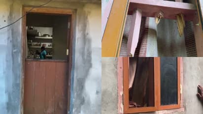 വാതിൽ വെട്ടിപ്പൊളിച്ച് അകത്ത് കടക്കും, കയ്യിൽ ആയുധങ്ങൾ; ശബരിമല വനമേഖലയിൽ അജ്ഞാത സംഘം