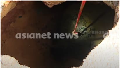 റോഡിലൊരു 'കിണർ'! കണ്ണൂരിലെ റോഡിൽ മൂന്ന് മീറ്ററിലധികം ആഴത്തിൽ ഭീമൻ കുഴി, അമ്പരന്ന് ചെങ്ങളായിക്കാർ