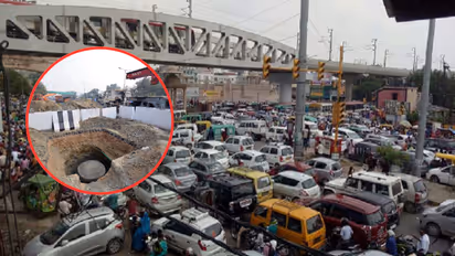 lucknow awadh chauraha underpass construction traffic relief roshan jacob 