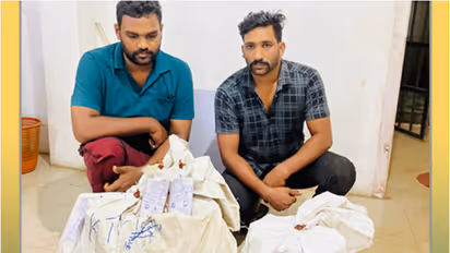 ഗുഡ്‌സ് കാരിയറിൽ കടത്തിക്കൊണ്ടുവന്നത് 28.25 ലിറ്റർ പുതുച്ചേരി മദ്യം; കൊല്ലം സ്വദേശികൾ പിടിയിൽ