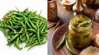 Spicy green chilli pickle: A must-try homemade recipe