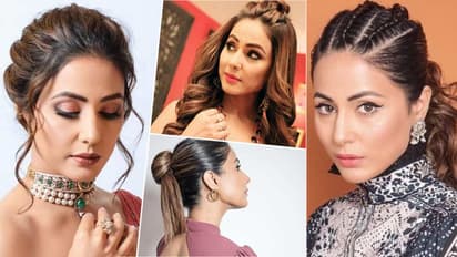 hina khan Easy To Make 7 hairstyle Perfect for Short Hair on Happy Eid ul Adha 2025