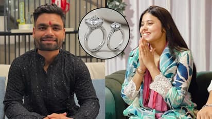 rinku singh priya saroj engagement ring ceremony lucknow samajwadi party cricketer mp