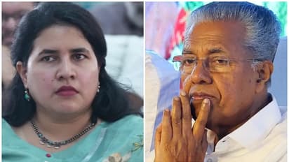 Pinarayi and Veena Vijayan