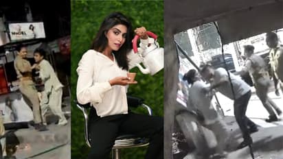 model chai wali simran gupta police misbehavior video viral lucknow news