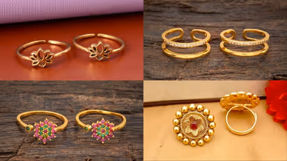 Gold Toe Ring Design