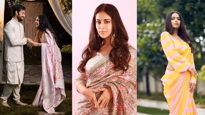 actress Avika Gaur latest saree idea