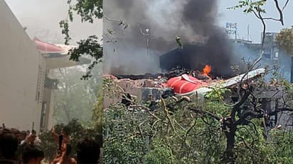 ahmedabad plane crash pictures