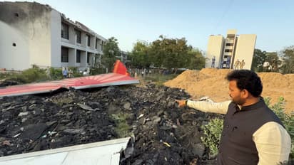 Ram Mohan Naidu Kinjarapu arrives at Air India plane crash site