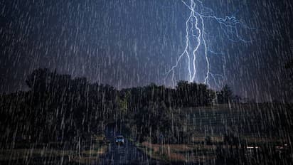 thunderstorm rain