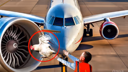 प्लेन के इंजन में क्यों डाला जाता है जिंदा मुर्गा? जानिए चौंकाने वाला सच