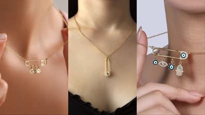 what does a safety pin necklace pin