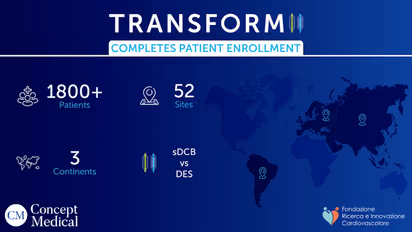 MagicTouch Balloon vs Stents: TRANSFORM II Milestone