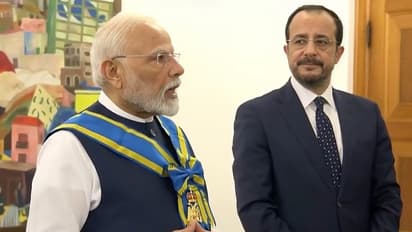 पंतप्रधान नरेंद्र मोदींचा सायप्रसच्या सर्वोच्च नागरी पुरस्काराने गौरव, म्हणाले- हा 140 कोटी भारतीयांचा...