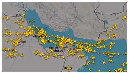 Flights overcrowded in Oman airspace