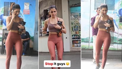 Samantha Ruth Prabhu’s heated moment with paparazzi outside gym sparks viral frenzy [WATCH]