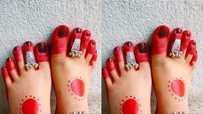 Silver Toe Ring Design