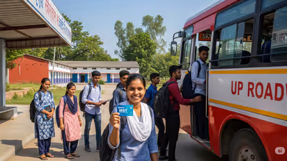 up roadways student smart mst card discount bus pass scheme