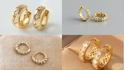 Gold Hoop Earrings photo with price